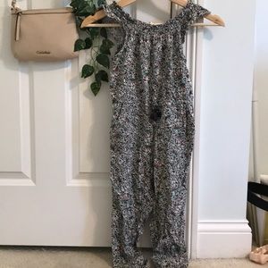 H&M girl’s patterned jumpsuit size 6